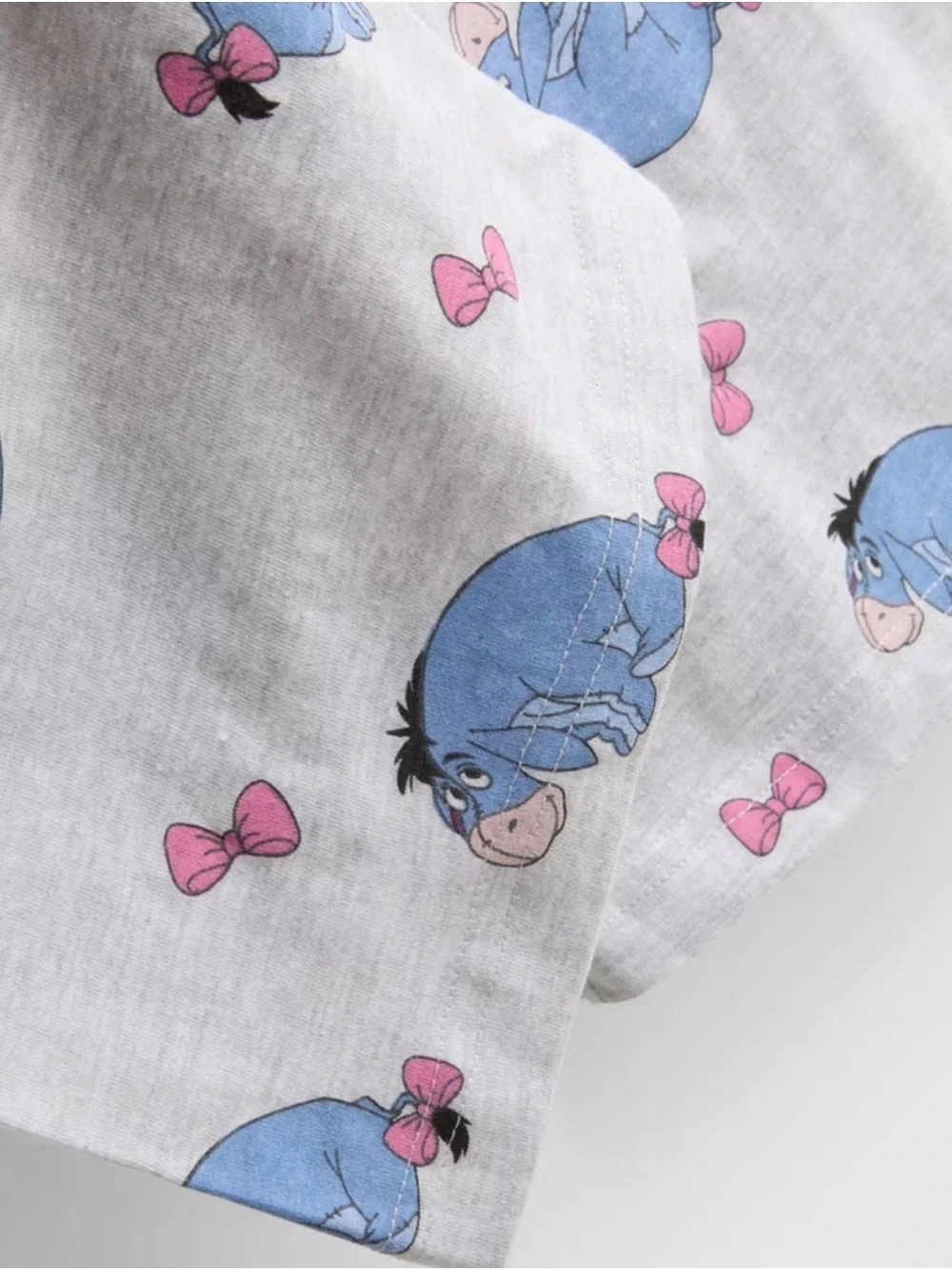 Disney Eeyore NWT Gray & Blue Womens Pajama Set